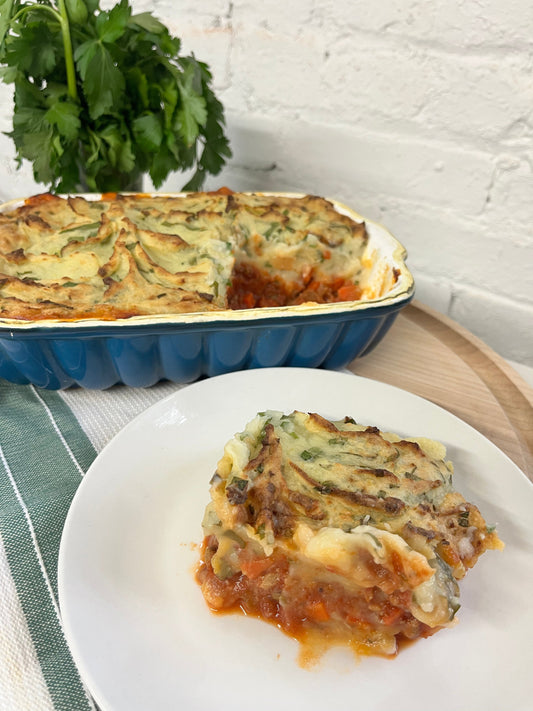 Gatto di Patate e Ragu | Potato and Ragu Bake